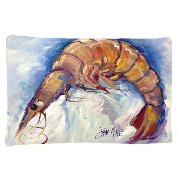 Carolines Treasures Carolines Treasures JMK1112PILLOWCASE Shrimp Fabric Standard Pillowcase JMK1112PILLOWCASE - main